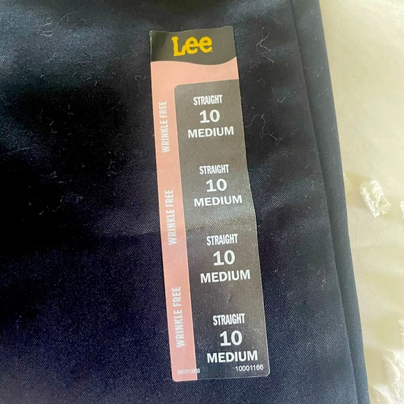 Lee Pants - Lee Nwt black pants 10 medium wrinkle free